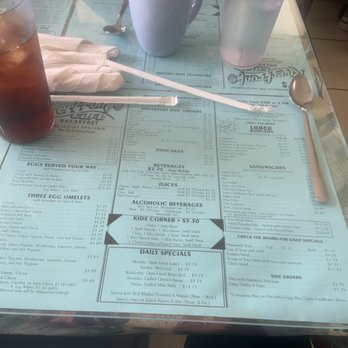 Pat’s Riverfront Cafe menu 4